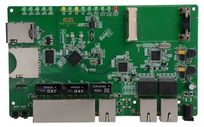 Protótipo PCB Componentes Assembléia 1.6mm 2camadas de circuito impresso Assembléia de placa de circuito livre de chumbo Rohs