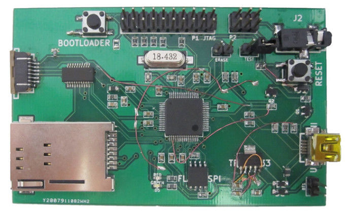 Processos de fabricação de PCB industriais FR4 de alta Tg para produtos sem fio Bluetooth