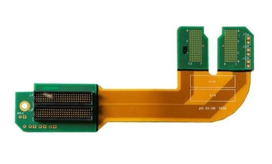 Fusível de design de PCB rígido flexível de dois lados, com velocidade de giro rápida, 200 mmx90 mm, com alta taxa de transmissão IATF TS16949