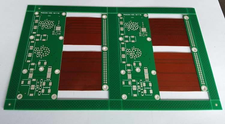 1/2 oz Polyimide Flexible Pcb Fabrication Board Material PI resistor de soldagem de máscara de soldagem branco amarelo