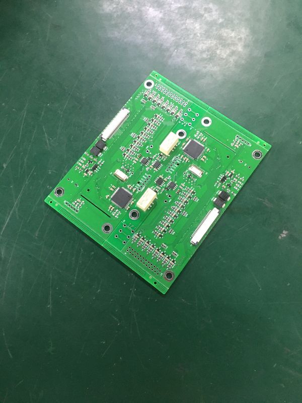 2 camadas 2,4 mm de cobre pesado 4OZ PCB placa nua Proteção de energia com HASL FR4 livre de chumbo