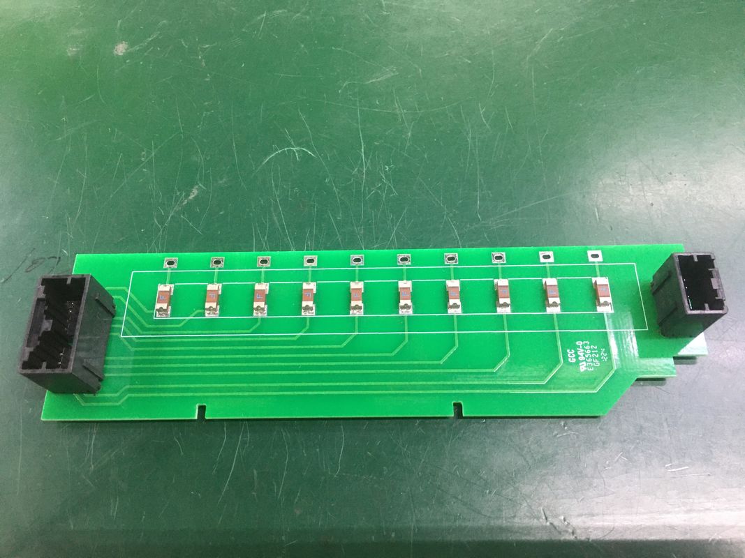 2 camadas 2,4 mm de cobre pesado 4OZ PCB placa nua Proteção de energia com HASL FR4 livre de chumbo