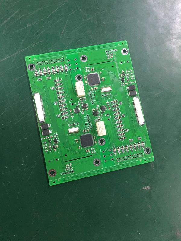 2 camadas 2,4 mm de cobre pesado 4OZ PCB placa nua Proteção de energia com HASL FR4 livre de chumbo