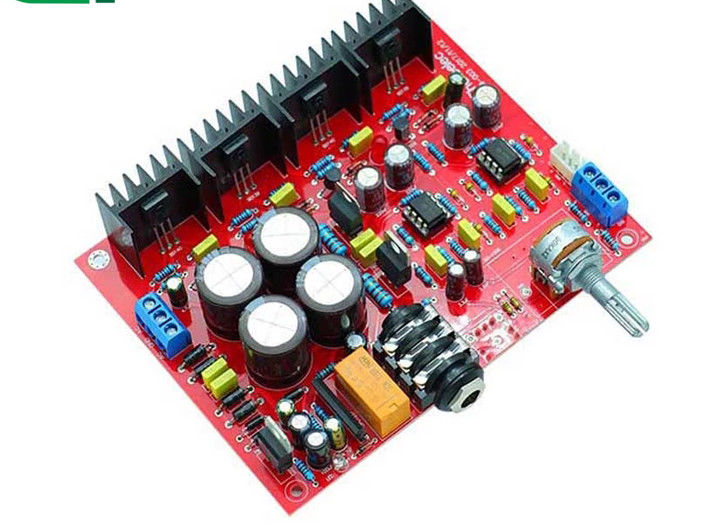 New Energy Automobile PCB Assembly 0,5-6oz Copper Gold Superficie Finish 4mil/4mil