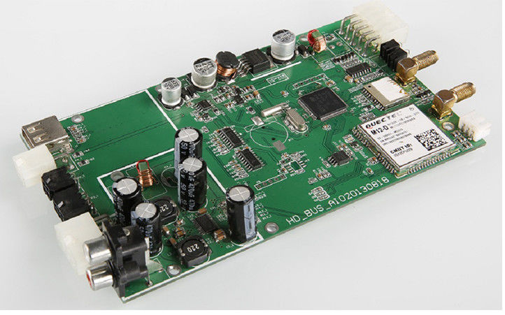 New Energy Automobile PCB Assembly 0,5-6oz Copper Gold Superficie Finish 4mil/4mil