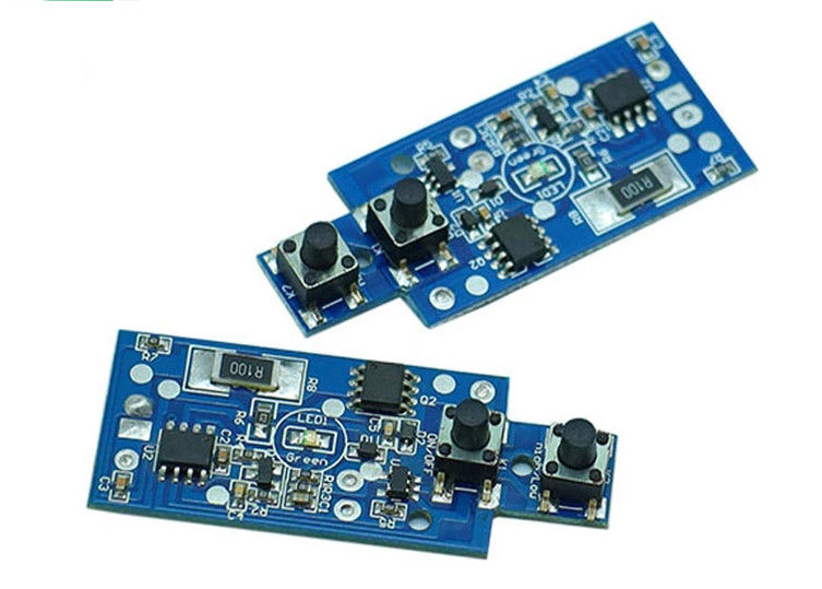 Nova Energia Automotive PCB Assembly FR-4 Materiais de Ouro Azul Preto Verde Vermelho Soldermask
