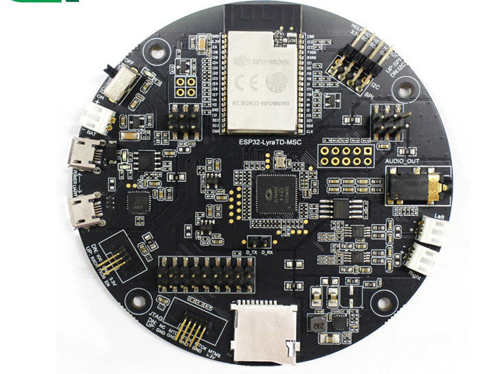 Nova Energia Automotive PCB Assembly FR-4 Materiais de Ouro Azul Preto Verde Vermelho Soldermask