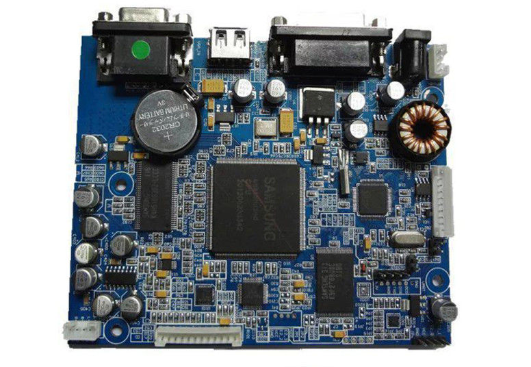 Protótipo de estanho de imersão Pcba 1,60mm PCBA Máscara de soldadura preta PCB médico incorporado em bateria