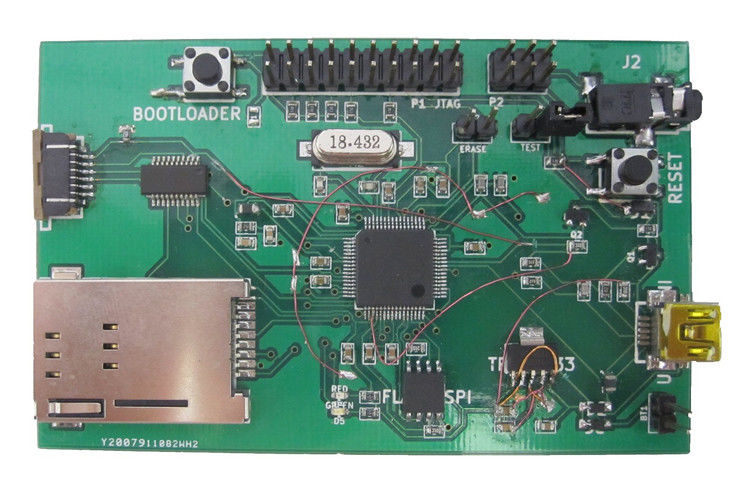 2 ou 3 0,10 mm Fast Turn Printed Circuit Board Assembly Protótipo de 8 camadas Classe IPC