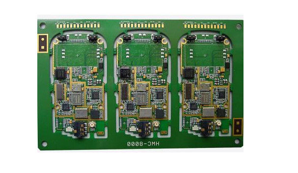 Tabela de circuitos eletrônicos de Pcba Vermelho Silk Turnkey PCB Assembléia ENIG 2U Imersão Ouro IPC Classe II / III