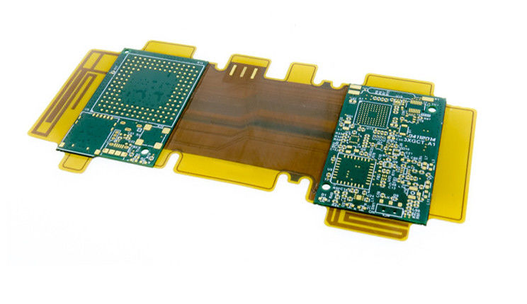Empresa de montagem de PCBs eletrônicos Prata 1-30L Controle de impedância 100 Ohm Processo PCBA rígido flexível