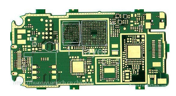 Embalagem de PCB de ouro por imersão para material de construção RCC