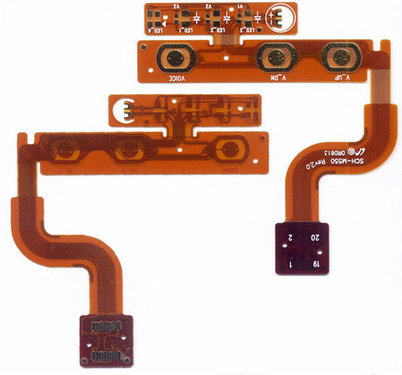 FPC Assemblagem 1-12 camadas ENIG Superfície Película isolante 0,05 mm Cobre 35um FPC