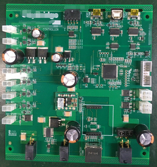 4 camadas de montagem de placas de circuito impresso para a indústria TIC e teste funcional