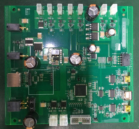 4 camadas de montagem de placas de circuito impresso para a indústria TIC e teste funcional