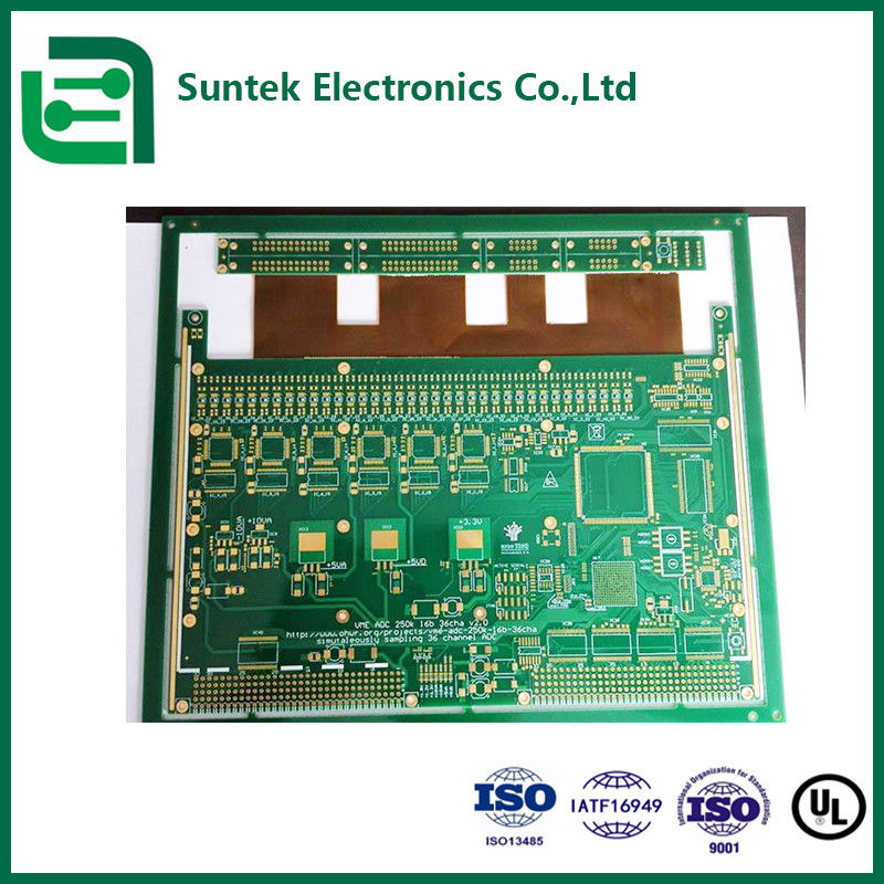 Camada máxima 38L 1,6mm espessura 1OZ de cobre Placas de PCB personalizadas com camada 8L e material de base Getek
