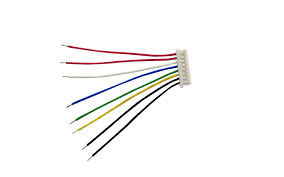 TE Cable Wire Harness Assembly With AWG26 AWG28 Tensão de ensaio 1000 V Resistência de ciclo 280 mOhm