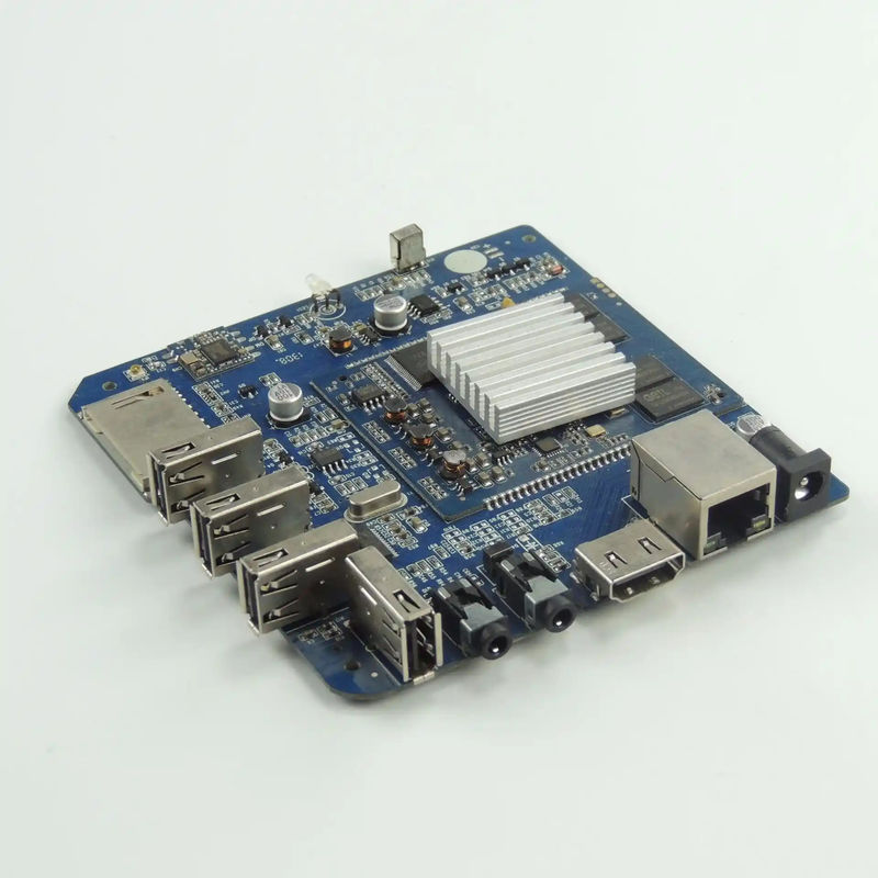 Serviço único de montagem e aquisição de componentes de PCB-PCBA de ouro por imersão ENIG 2U