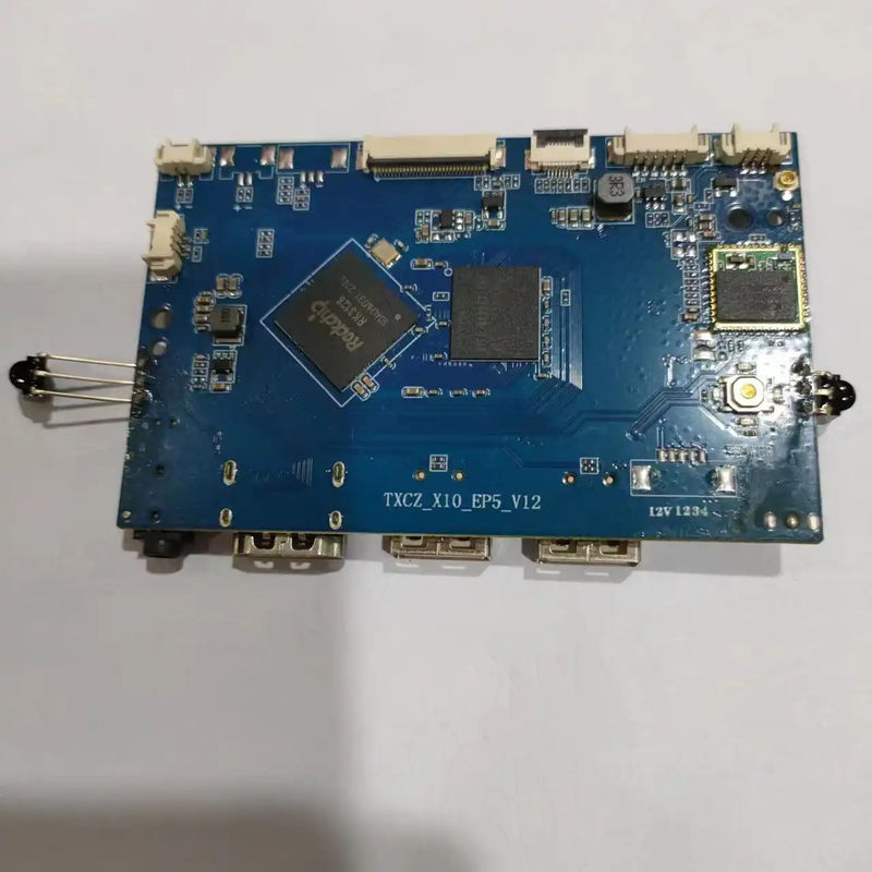 Serviço único de montagem e aquisição de componentes de PCB-PCBA de ouro por imersão ENIG 2U