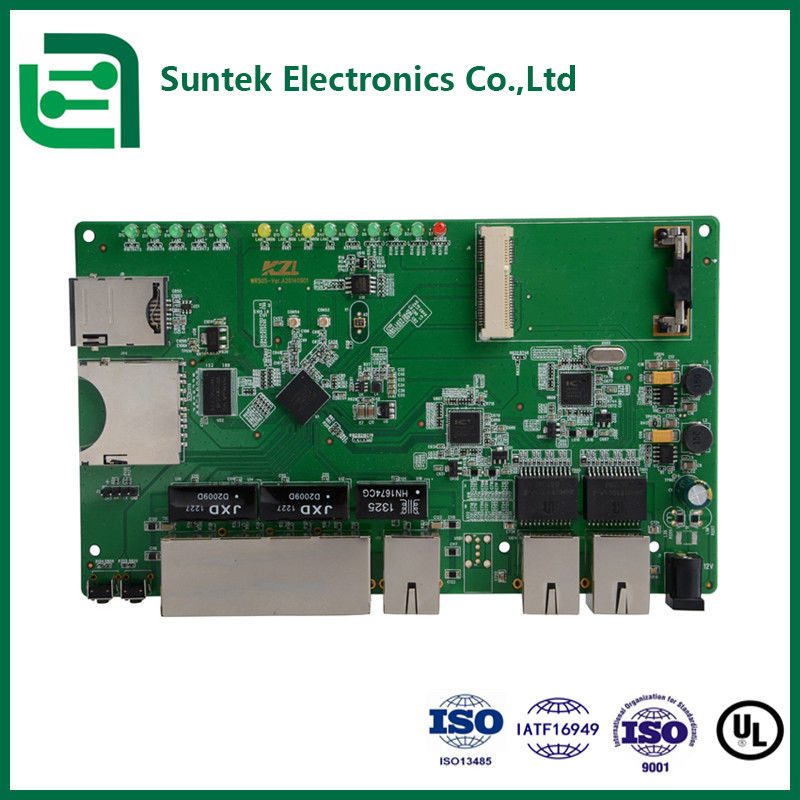 Multilayer FR4 ENIG Protótipo de PCB de montagem de PCB automático livre de chumbo HASL UL