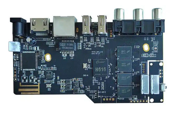 FR4 Material de construção 38L PCB de camada máxima Fabricação e montagem com acabamento de superfície ENIG/OSP/HASL proveniente da China/Camboja