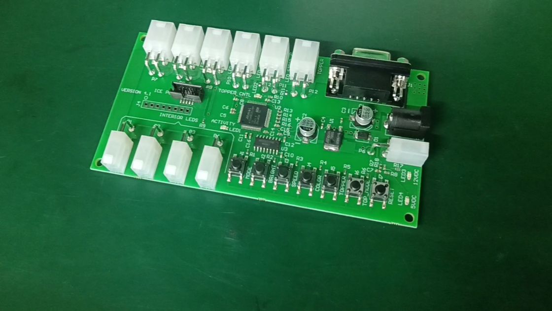 Montagem de PCB FR4 com proteção de energia HASL sem chumbo Rogers, espessura de cobre de 0,5-10 OZ, 0,4 mm-5 mm