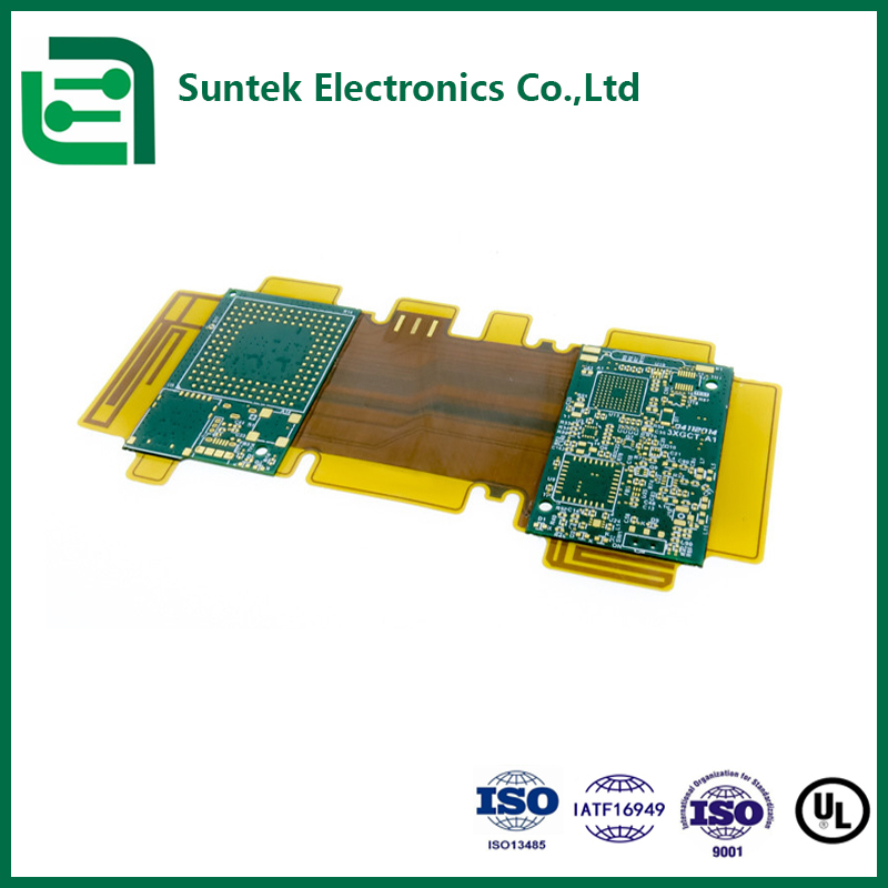1-6 Camada de montagem de PCB PCBA com máscara de solda verde e espessura máxima da placa 8,0 mm