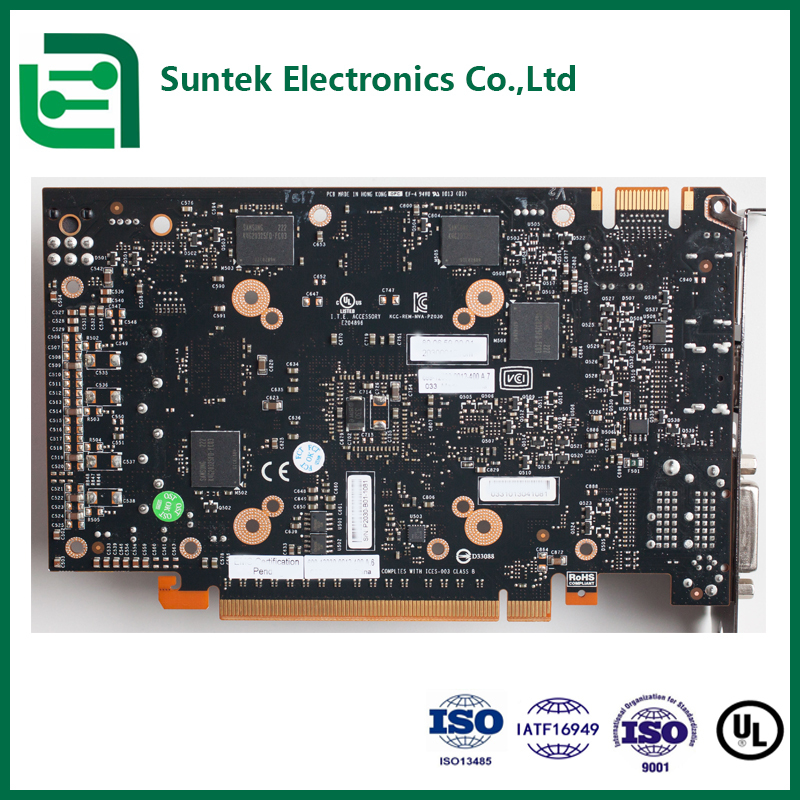 HDI Board com 0,5-8OZ Max Copper Thickness 0201 Min pacote PCBA fabricante na China e no Camboja