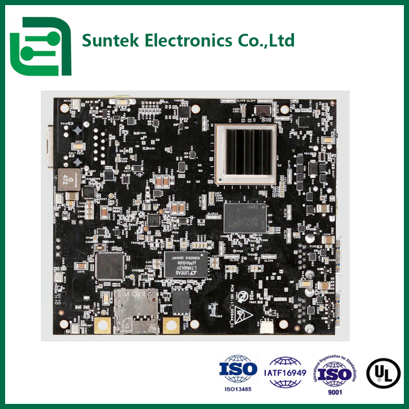 HDI Board com 0,5-8OZ Max Copper Thickness 0201 Min pacote PCBA fabricante na China e no Camboja