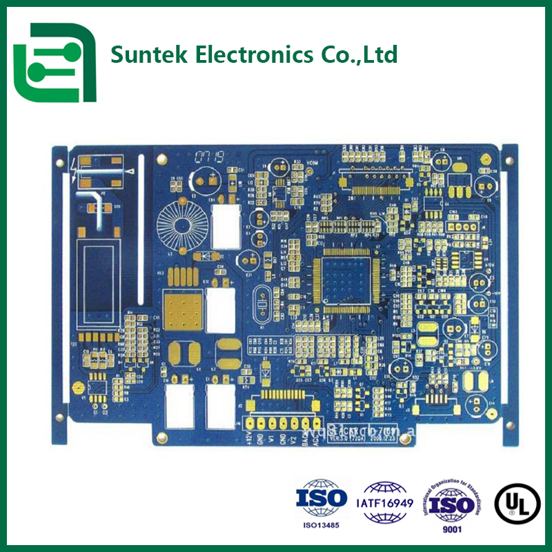 Montagem de PCB de alumínio multicamadas ENIG OEM / ODM compatível com RoHS 100% Teste E Teste AOI