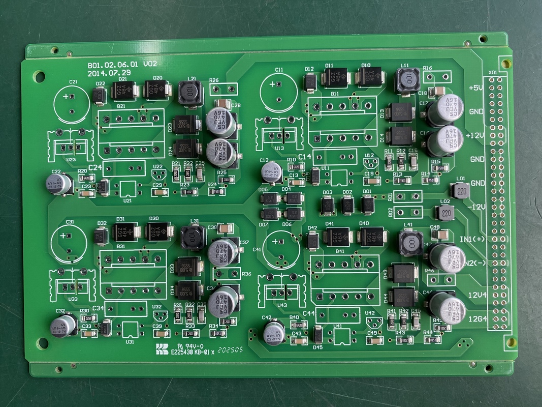 Montagem de Placa de Circuito Impresso LGA EMS Incluindo Preenchimento de Furos a Laser Garantindo Processos Duráveis de 1200x400mm