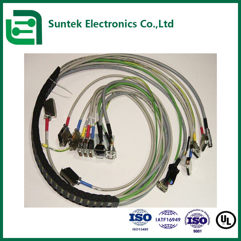 Custom Cable Assembly and Wire Harness with Testing Voltage 1000 V, Loop Resistance 280 Ohm, and Temperature Rating -40°C To 105°C