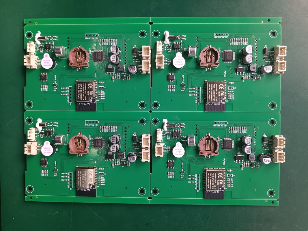 Montagem completa de PCB chave na mão com acabamento de superfície ENIG, camadas 1L-32L e conformidade RoHS para dispositivos eletrônicos