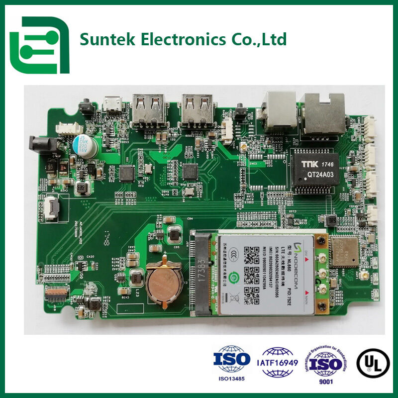 ISO13485 ISO9001 Certificado 1L-32L camadas de alta densidade SMT PCB Assembléia para aplicações médicas e industriais