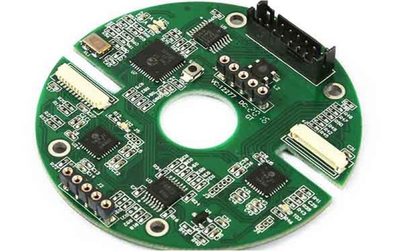 Montagem de PCB de 8 camadas com qualidade IPC Classe 2 ou 3 e diâmetro mínimo de furo de 0,10 mm