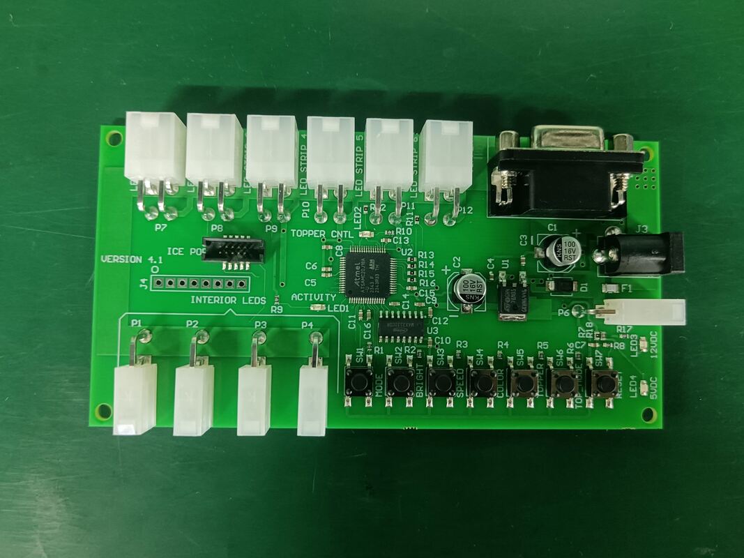 Reunião de PCB Industrial IATF 16949 Certificado com camadas 1L-32L e 0.5OZ-10OZ PCBA de cobre