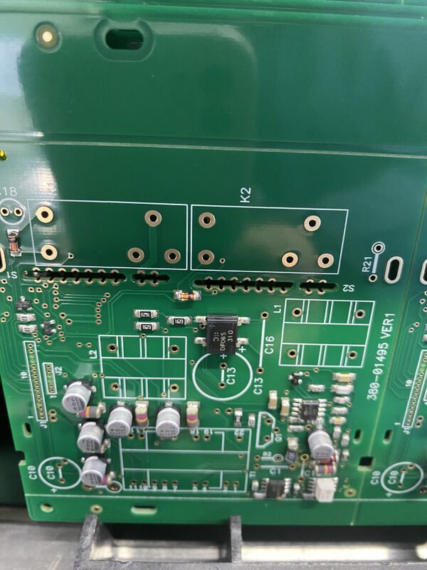 Pcb espessura 0,2-3,2 mm Assemblagem de PCB industrial com controle de impedância e material CEM-3 para projeto de circuito estável