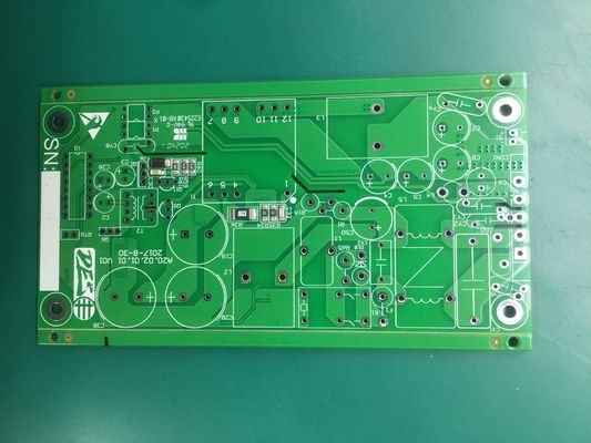 2 camadas 2,4 mm de cobre pesado 4OZ PCB placa nua Proteção de energia com HASL FR4 livre de chumbo