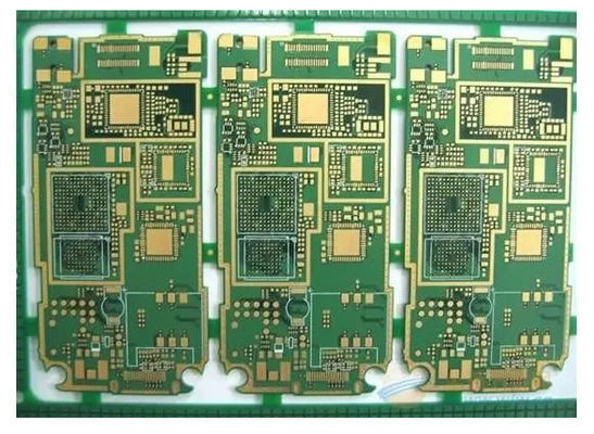 Embalagem de PCB de ouro por imersão para material de construção RCC