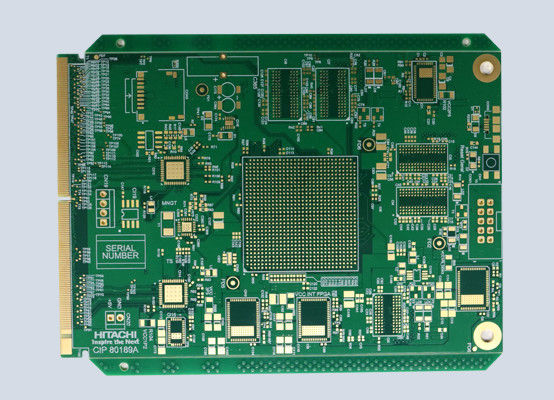 ENIG PCB Assembly para RCC Material de construção Alcançar 0.2mm 8mil Min Hole