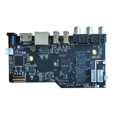 ENIG/OSP/HASL Superficie Finish 8L PCB Assembly com material de base livre de halogênio e AOI de raios-X