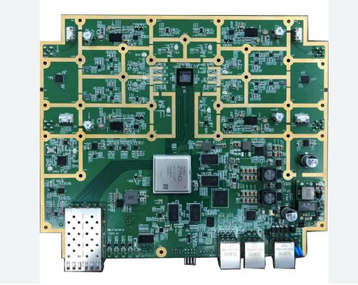 ENIG/OSP/HASL Superficie Finish 6L PCB Assembly na China e Combadia com material de base livre de halogênio e AOI de raios-X