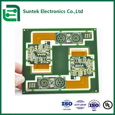 1-6 Camada de montagem de PCB PCBA com máscara de solda verde e espessura máxima da placa 8,0 mm