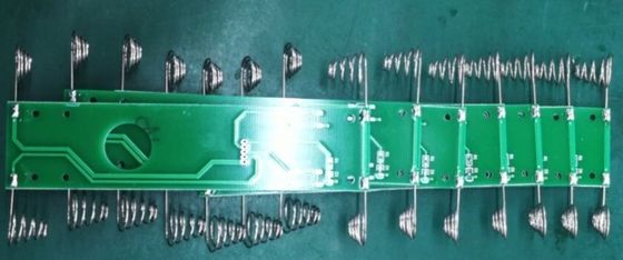 Montagem de PCB Rogers de 4 camadas com mola, espessura de 1,6 mm