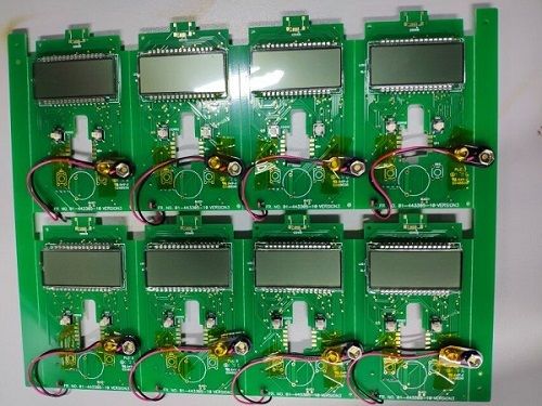 Montagem de PCB para sistema de água IoT para detecção de vazamento de água